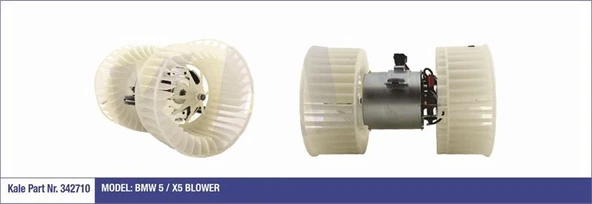 Bmw Kalorıfer Motoru Otomatık Klimalı 195 W Bmw E39 E38 E53 - Kale 342710 ürün görseli 1