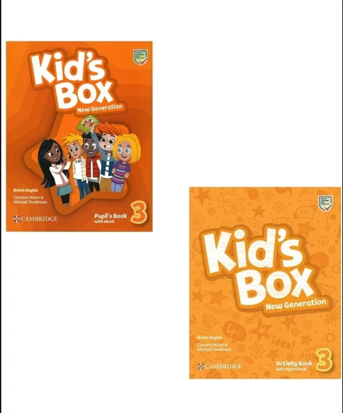 Kid's Box New Generation Level 3 Pupil's Book and Activity Book (Downloadable CD li versiyon – Online KOD YOKTUR) ürün görseli 1