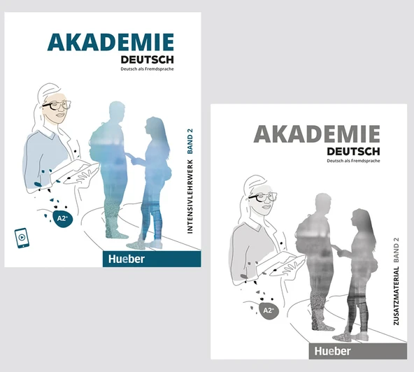 Akademie Deutsch A2+ Intensivlehrwerk und Zusatzmaterialien Band 1 A2+ ürün görseli 1