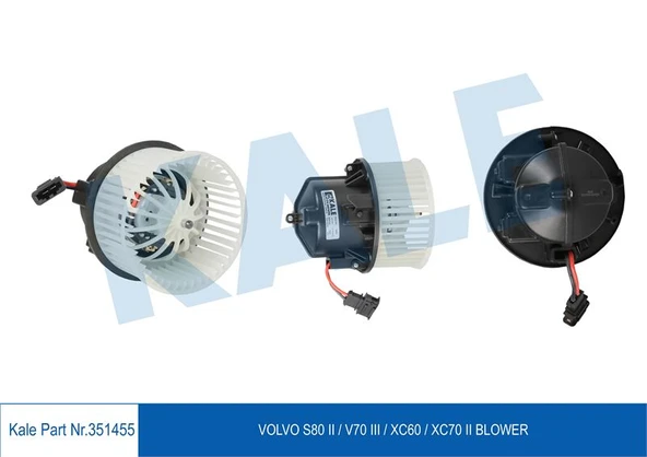 Volvo Kalorıfer Motoru Volvo S80 II / V70 III / Xc60 / Xc70 II - Kale 351455 ürün görseli 1