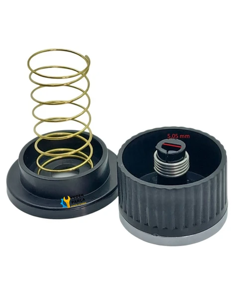 Hotpoint Ariston Uyumlu Düğme 4 lü Takımı Ankastre Set Üstü Ocak Düğmesi - Siyah (YAYLI) Görselle Eşleştiriniz - Resim 3