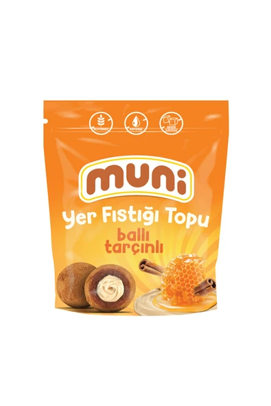 muni Ballı Tarçınlı Yer Fıstığı Topu, 80 G X 6 Adet - 2