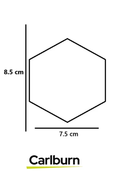 Özel Üretim Dekoratif Modern Altıgen Ev Ofis Duvar Dolap Yapışkanlı Akrilik Gold Ayna Seti 12 Adet - 3