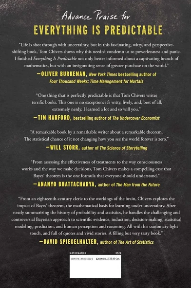 Everything Is Predictable: How Bayesian Statistics Explain Our World Tom Chivers - Resim 2