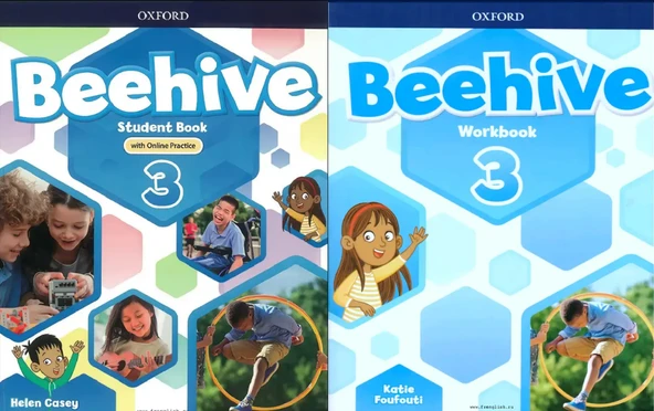 Beehive Level 3   Student Book and Workbook ( Downloadable CD li versiyon – Online KOD YOKTUR ) ürün görseli 1