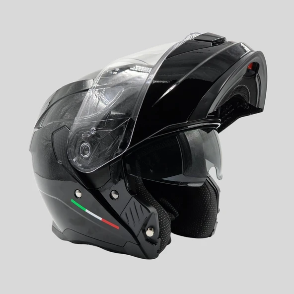 Arwic Parlak Çene Açılır Motosiklet Kaskı - AR935 - ECE-R 22.06 - 2