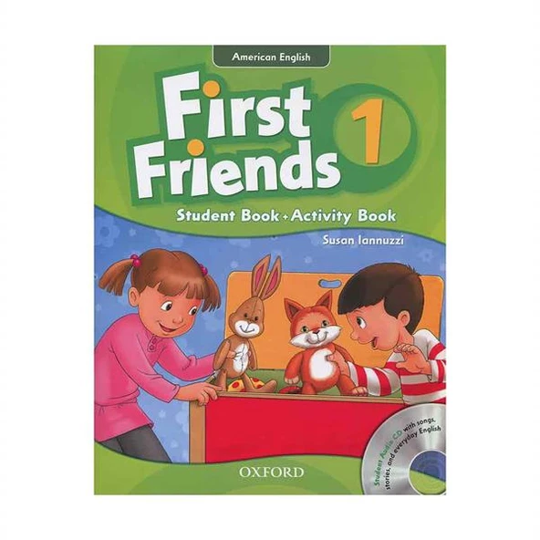 First Friends (American English) 1 Class Book + Activity Book + CD ürün görseli 1