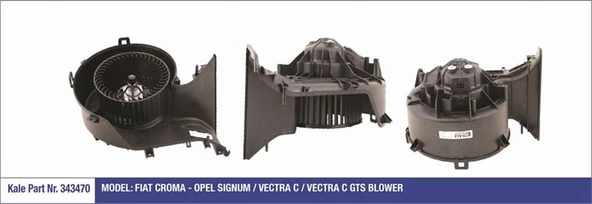 Opel Kalorıfer Motoru Croma / Signum / Vectra C / Vectra C Gts 12v Manuel Klimalı - Kale 343470 ürün görseli 1