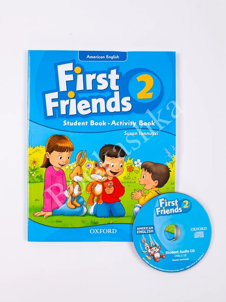 First Friends (American English) 2 Class Book + Activity Book + CD ürün görseli 1