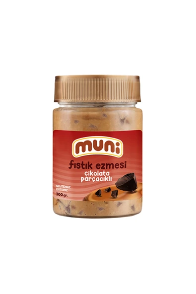 muni Çikolata Parçacıklı Fıstık Ezmesi, 300 G