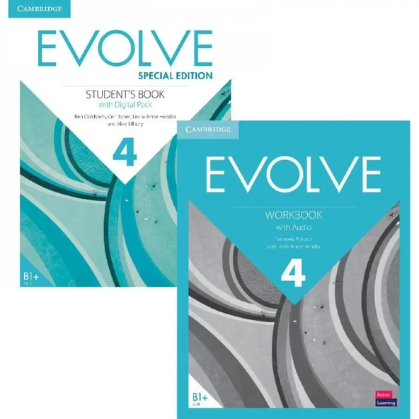 Evolve 4 Student's Book and Workbook 2nd Edition ( Downloadable CD li versiyon – Online KOD YOKTUR ) ürün görseli 1