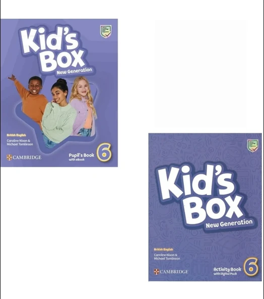 Kid's Box New Generation Level 6 Pupil's Book and Activity Book ( Downloadable CD li versiyon – Online KOD YOKTUR ) ürün görseli 1