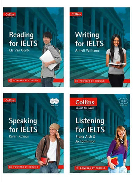 Collins English For Exams - Reading - Writing - Speaking - Listening For Ielts ürün görseli 1
