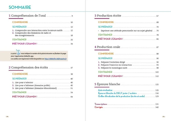 Le DELF Junior et Scolaire B1 100% Réussite - 2. Ausgabe : didierfle.app édition 2022-2023 - Resim 3