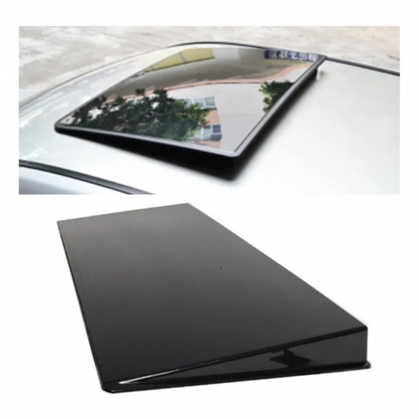 UNİVERSAL PİANO BLACK PLASTİK ARAÇ SUNROOF - 4