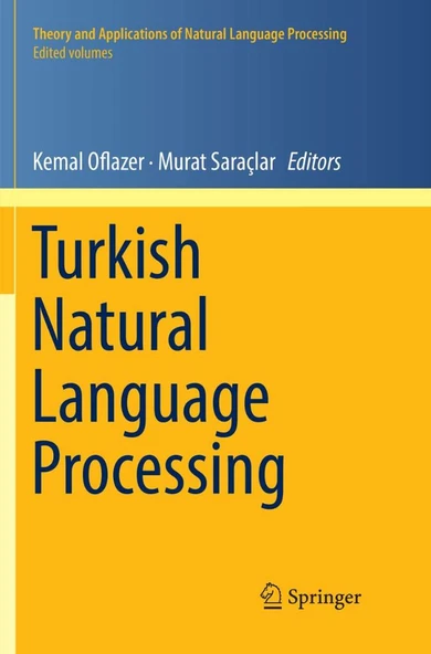 Turkish Natural Language Processing Oflazer Saraçlar ürün görseli 1