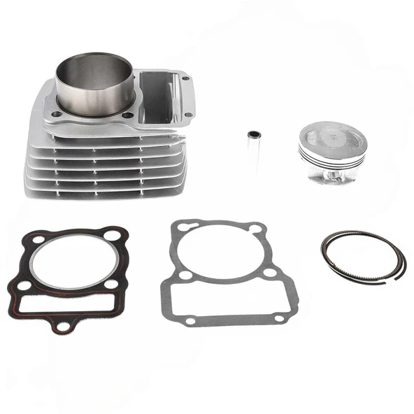 Cg 150 Silindir Piston Seti 63.5 mm 13 Perno Gri - 1