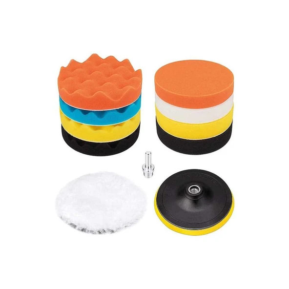 SGS 391 PASTA POLİSAJ SETİ 11 PARÇA 115 MM ürün görseli