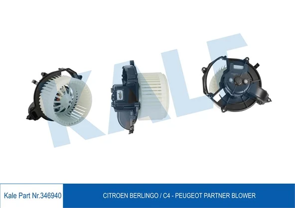 KALORIFER MOTORU PARTNER TEPE BERLINGO III 08> C4 PICASSO - KALE 346940 - 1