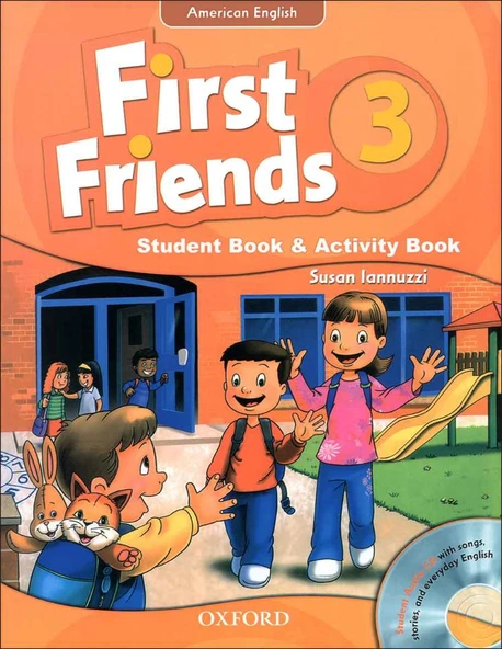 First Friends (American English) 3 Class Book + Activity Book + CD ürün görseli 1
