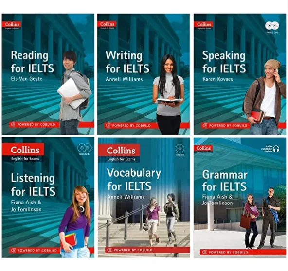 Collins English For Exams-reading - Writing - Speaking - Listening - Vocabulary - Grammar For Ielts ürün görseli 1