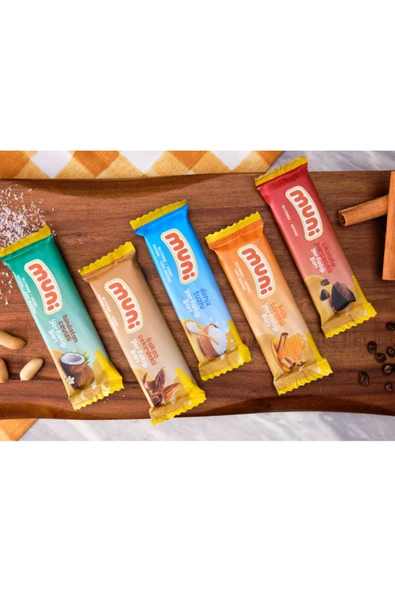 muni Yer Fıstığı Barı, Mixed Paket, 40 G X 12 Adet - 7