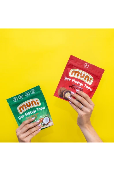 muni Yer Fıstığı Topu, Mixed Paket, 80 G X 6 Adet - 6