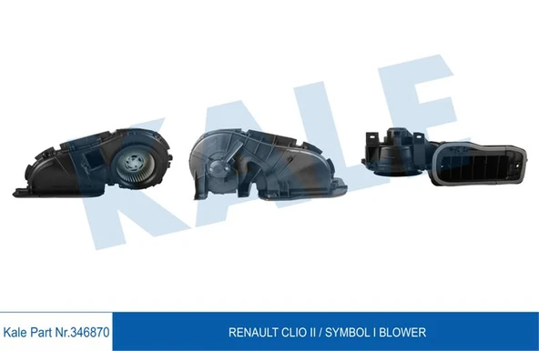 Renault Kalorıfer Motoru Clio II Symbol I 97> - Kale 346870 ürün görseli 1