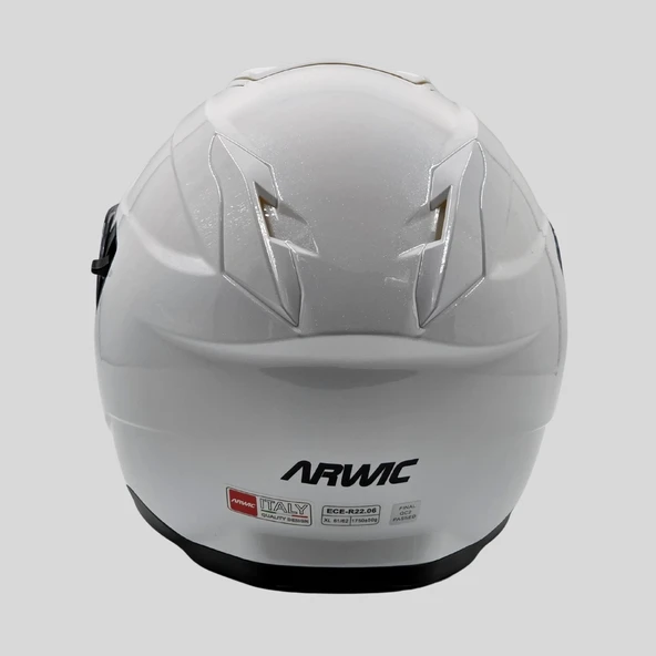 Arwic Parlak Çene Açılır Motosiklet Kaskı - AR935 - ECE-R 22.06 - 8