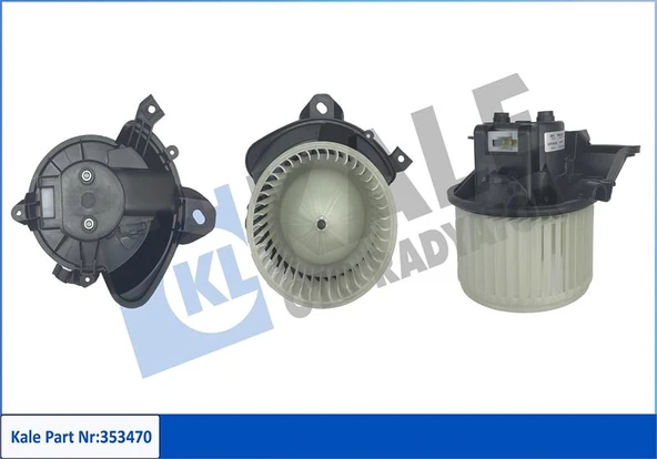 KALORIFER MOTORU GRANDE PUNTO CORSA D BIPPER NEMO - KALE 353470 - 1