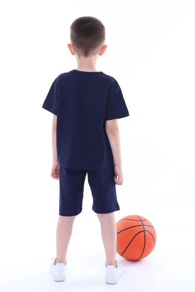 Pamuklu Çocuk T-Shirt-Şort 2'li Takım - 5