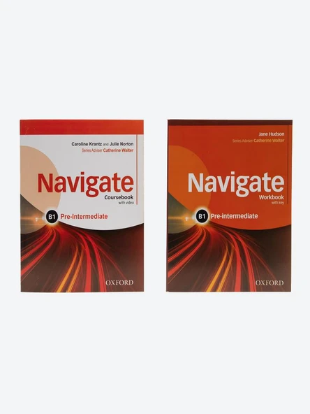 Navigate Pre-İntermediate Coursebook + Workbook + Audios (Downloadable CD li versiyon) ürün görseli 1
