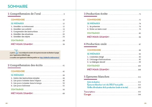 Le DELF - 100% réussite - 2. Ausgabe - A1: Buch mit didierfle.app édition 2021-2022 - Resim 3