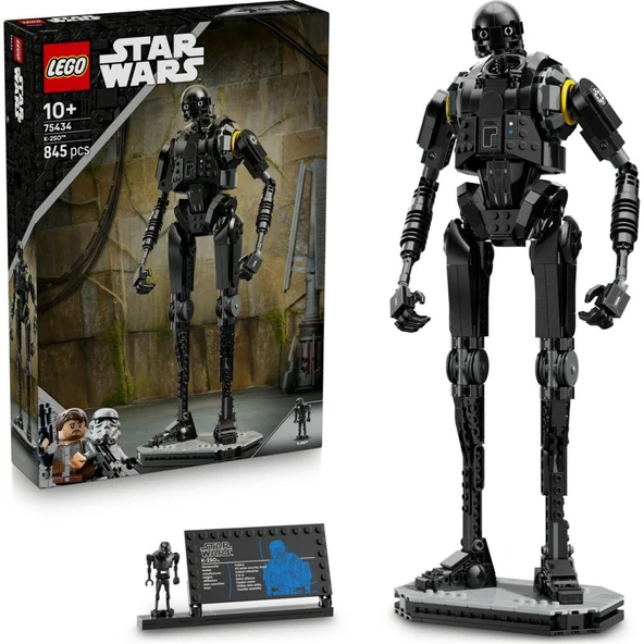 LEGO 75434  Star Wars K-2SO Güvenlik Droidi – 10 Yaş ve Üzeri Çocuklar için Detaylı Droid Modeli Oyuncak Yapım Seti (845 Parça) ürün görseli 1