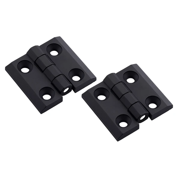 Plastik Yaprak Menteşe 30x30 mm Dayanıklı 2 Adet Set Küçük Dolap Çekmece Kapak Mobilya Menteşe - Resim 5