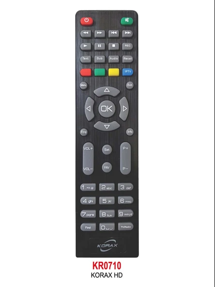 KORAX HD UYDU  KUMANDA ürün görseli 1