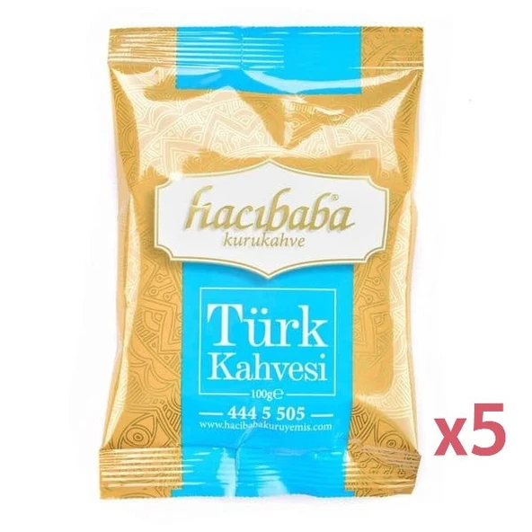 Hacı Baba Türk Kahvesi 100 Gr x 5 adet