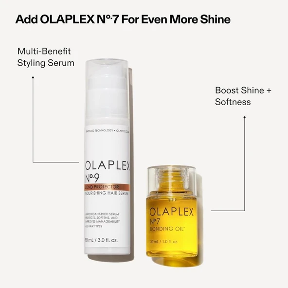 Olaplex Nº.9 Bond Protector Nourishing Hair Serum - Bağ Koruyucu Besleyici Saç Serumu - Resim 9