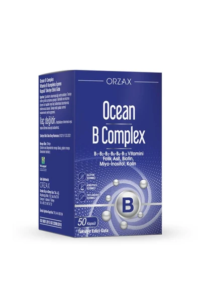 Ocean B Complex 60 Kapsül - Resim 8