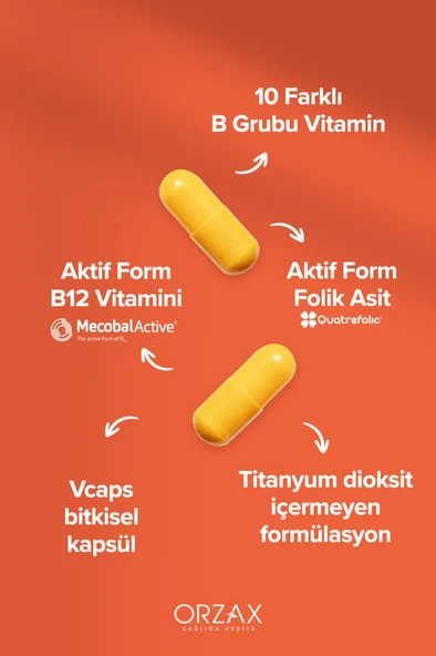 Ocean B Complex 60 Kapsül - Resim 3