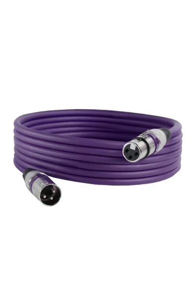 Midex MXL-5M-PRP Kaliteli XLR TO XLR 5 mt. Mikrofon Kablosu - Resim 2