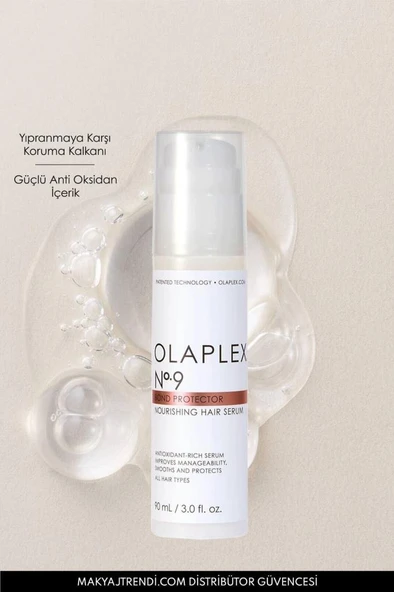 Olaplex Nº.9 Bond Protector Nourishing Hair Serum - Bağ Koruyucu Besleyici Saç Serumu - Resim 2