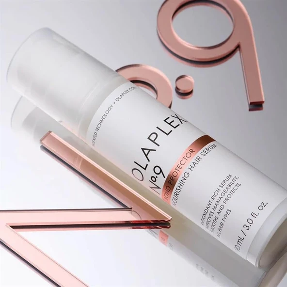 Olaplex Nº.9 Bond Protector Nourishing Hair Serum - Bağ Koruyucu Besleyici Saç Serumu - Resim 7