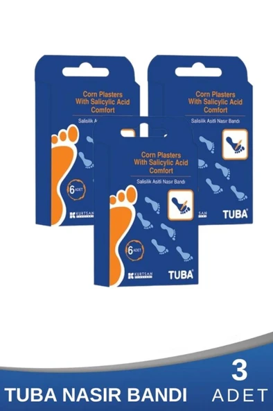 Tuba Nasır Yakısı Comfort 6 Adet X 3 KUTU (SKT:07/2028)