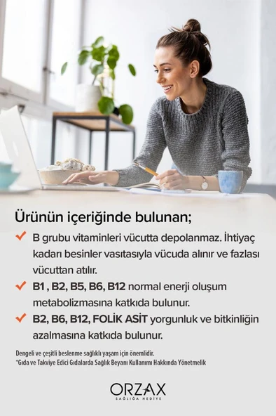 Ocean B Complex 60 Kapsül - Resim 4