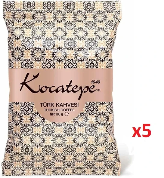 Kocatepe Türk Kahvesi 100 Gr. x 5 adet