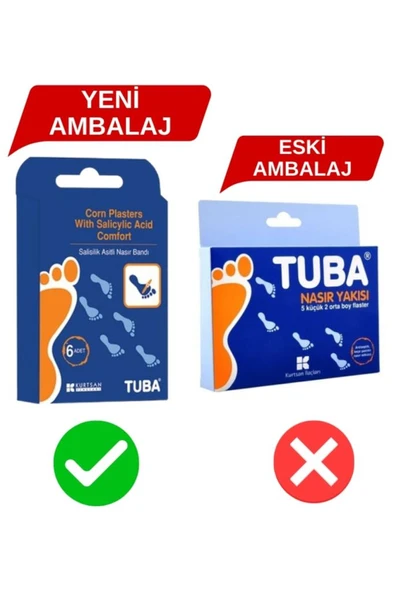Tuba Nasır Yakısı Comfort 6 Adet X 3 KUTU (SKT:07/2028) - 2