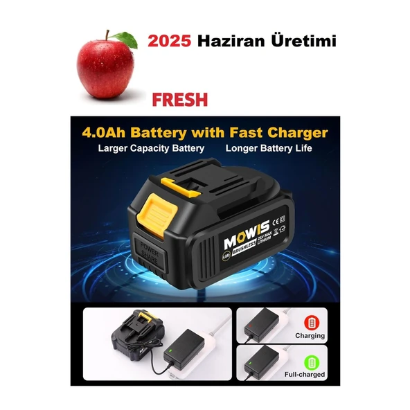 Oto Araç yıkama yedek pil Tüm Akülü Modellere Uyumlu Şarjlı Matkap Yedek Batarya Assur Dawreek 10 pilli - 3