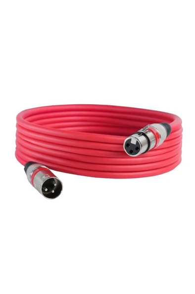 Midex MXL-5M-RD Kaliteli XLR TO XLR 5 mt. Mikrofon Kablosu - 2