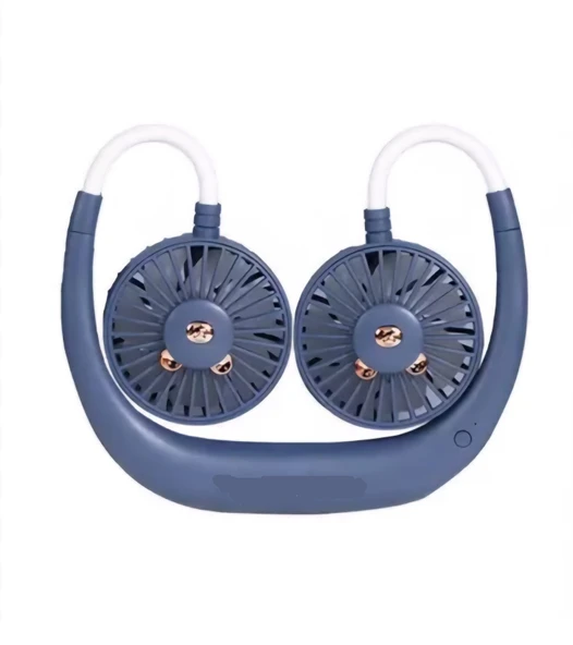 Eller Serbest Boyuna Asılabilir Şarjlı 3 Kademeli Vantilatör Klima Soğutucu Fan - 2